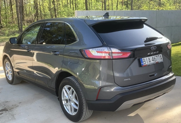 Ford EDGE cena 125000 przebieg: 57500, rok produkcji 2022 z Białystok małe 154